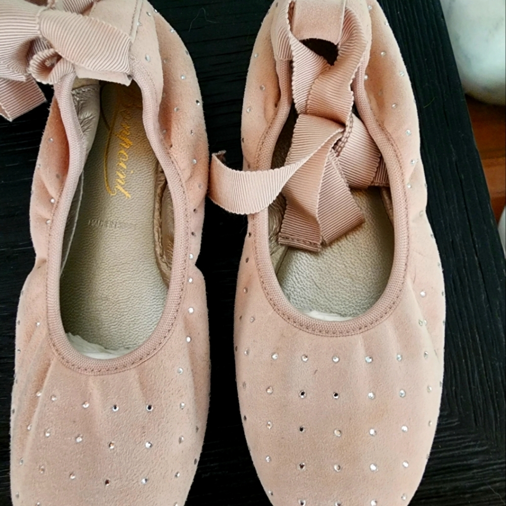 Bonpoint NWOT Girls Embellished Ballet Flats